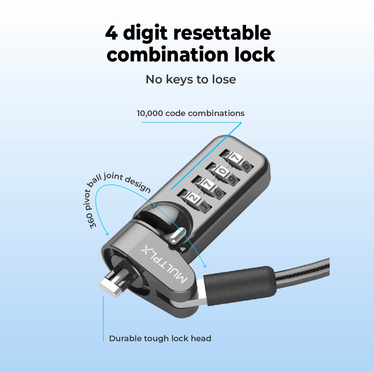 Laptop Combi Lock