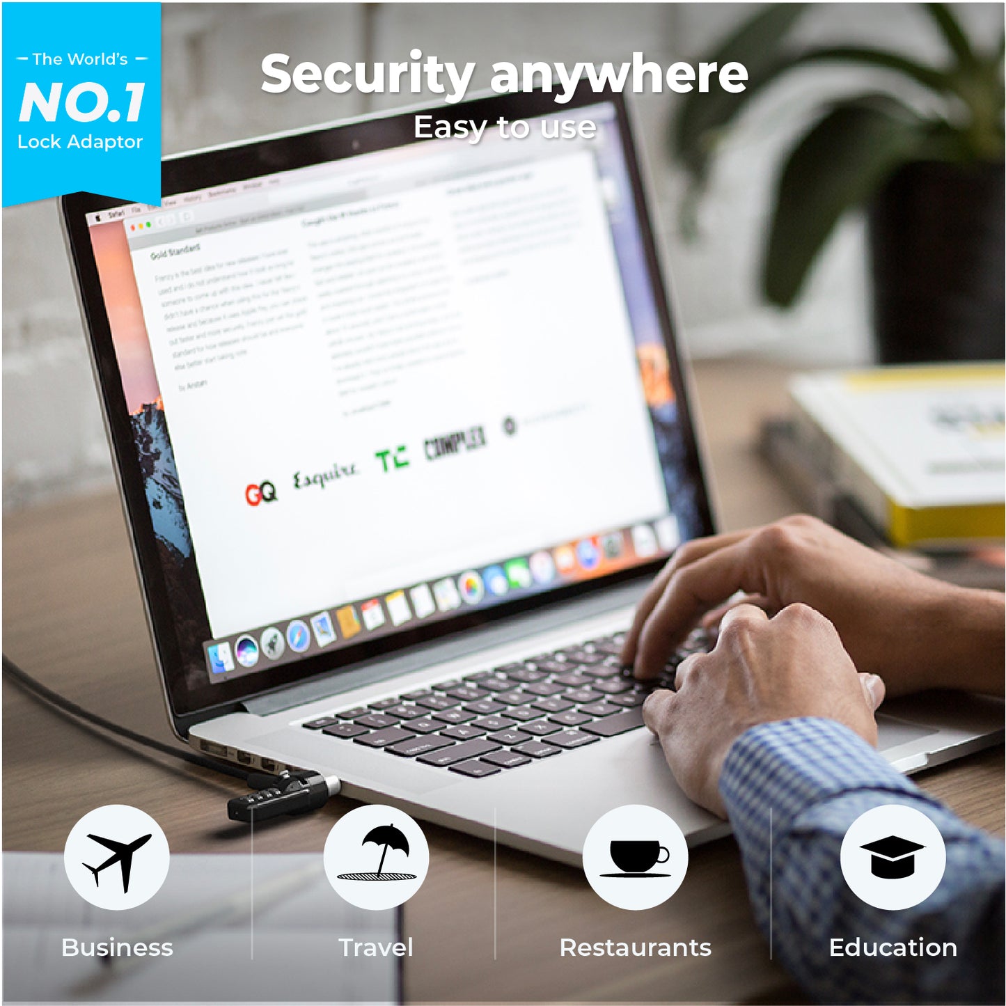 Laptop Combi Lock