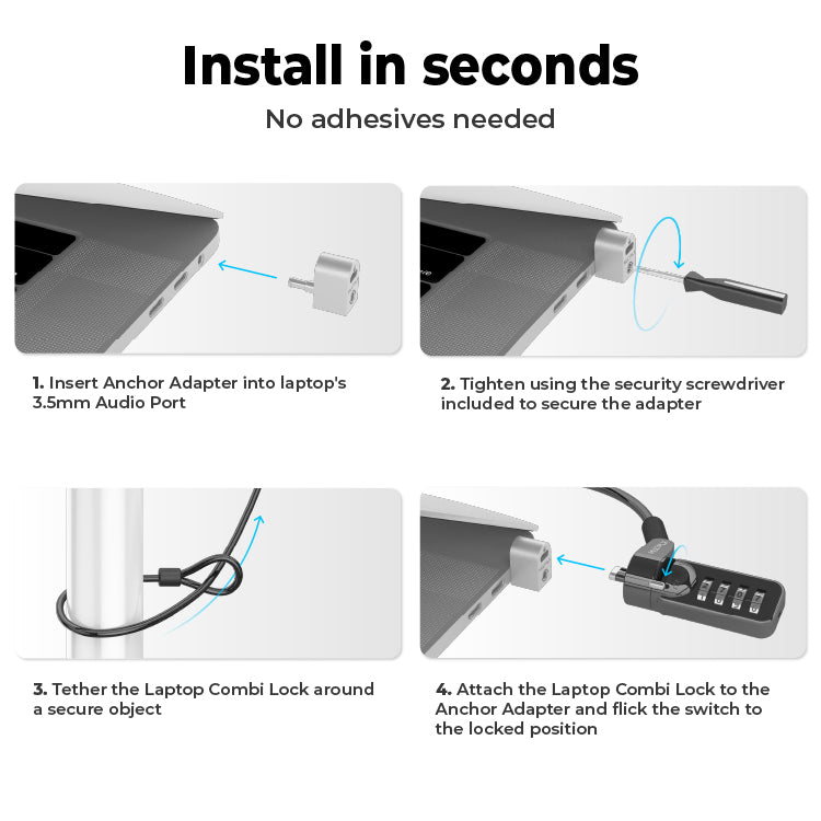 Universal Laptop Security Lock