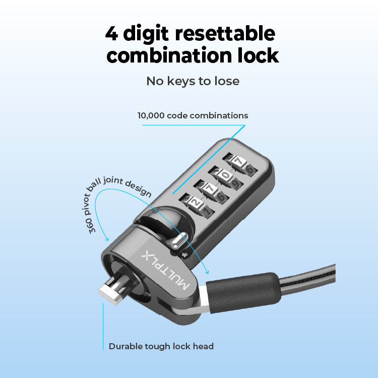 Universal Laptop Security Lock – Multplx